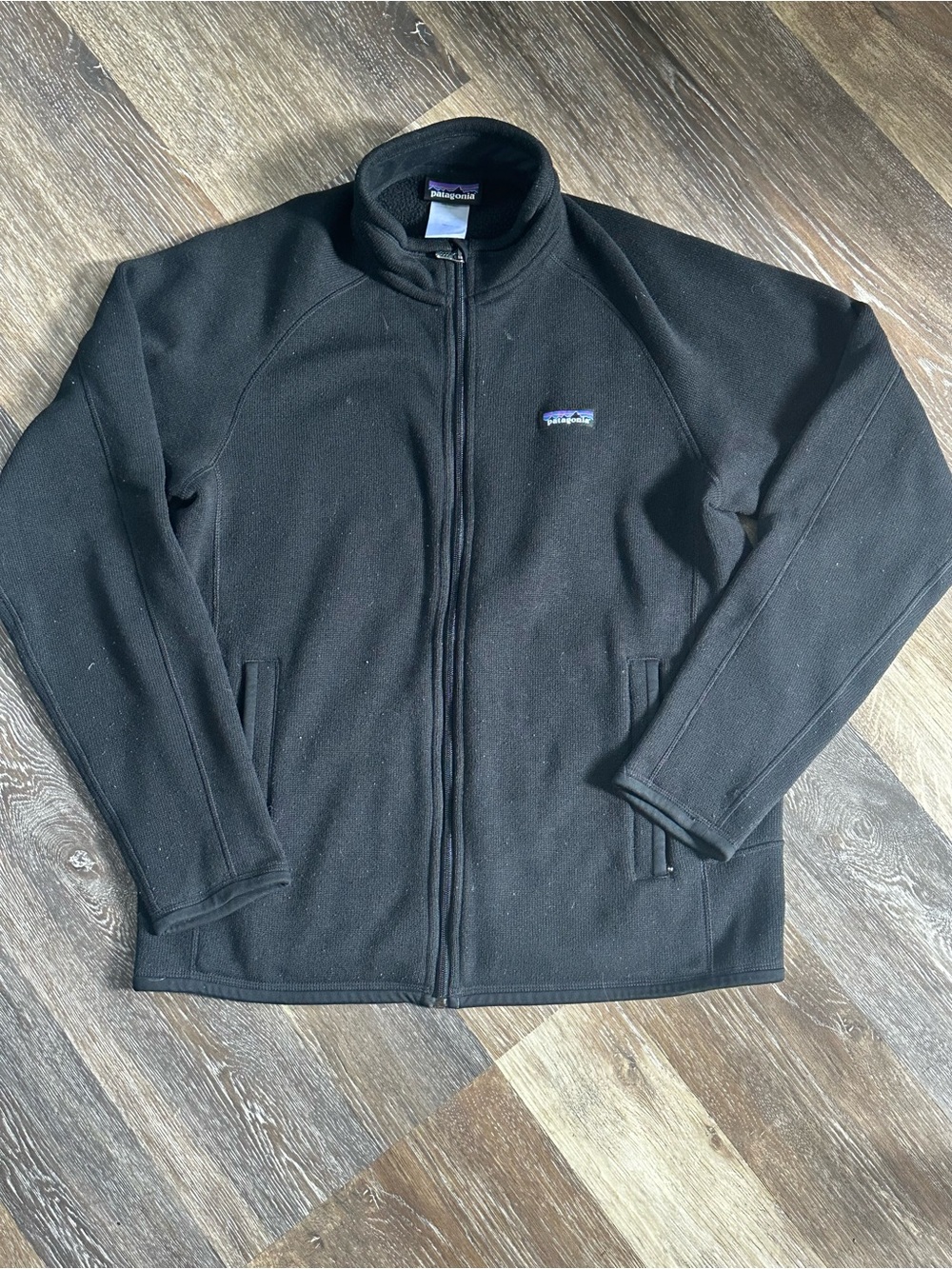 Men’s Patagonia Black Fleece Zip Hoodie